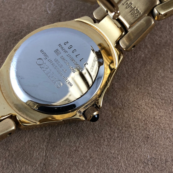 Gold Tone Seiko Bracelet with Watch main image 5